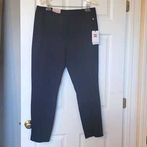 Ivanka Trump Black Slim Ankle Length Slacks